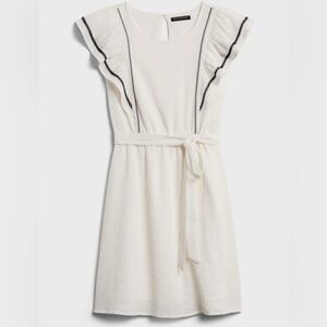 Banana Republic Embroidered Gauze Fit and Flare Dress Size Small NWOT